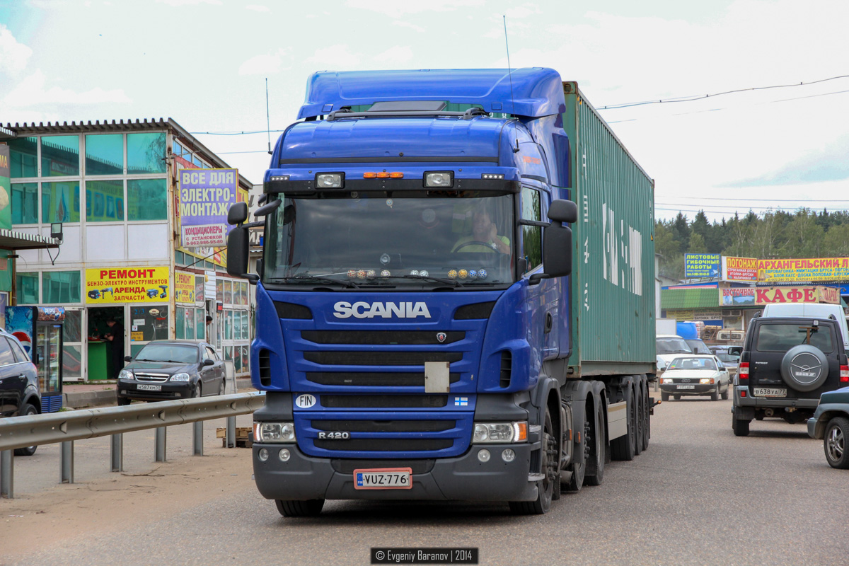 Финляндия, № VUZ-776 — Scania ('2009) R420