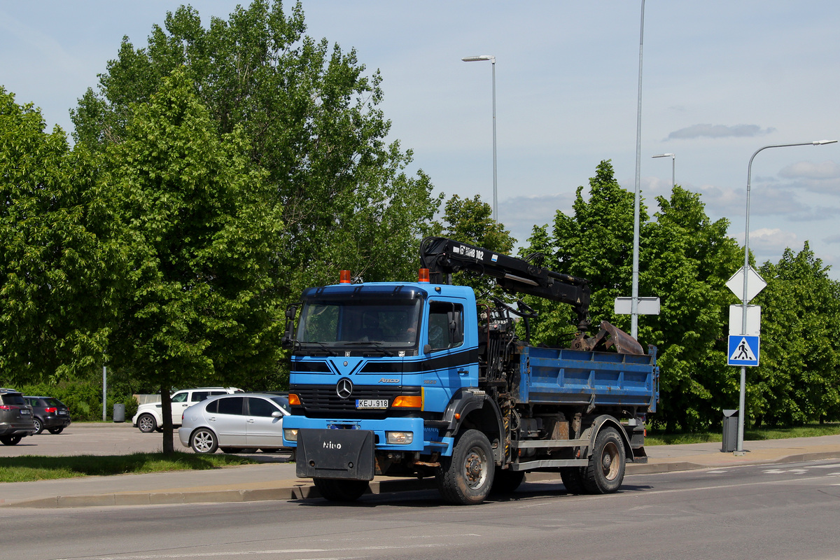 Литва, № KEJ 918 — Mercedes-Benz Atego 1823