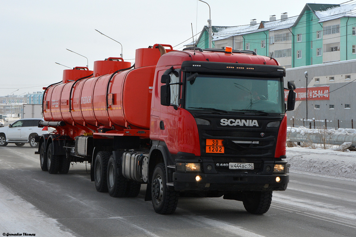 Саха (Якутия), № Н 444 ВС 14 — Scania ('2013) G440