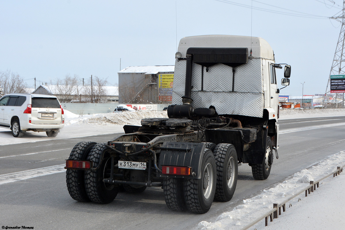 Саха (Якутия), № К 313 МУ 14 — КамАЗ-65225 (общая модель)