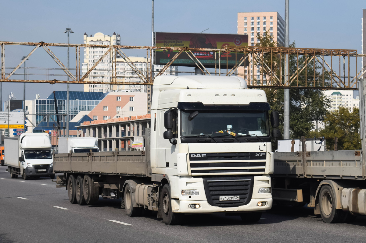 Красноярский край, № А 713 СР 124 — DAF XF105 FT