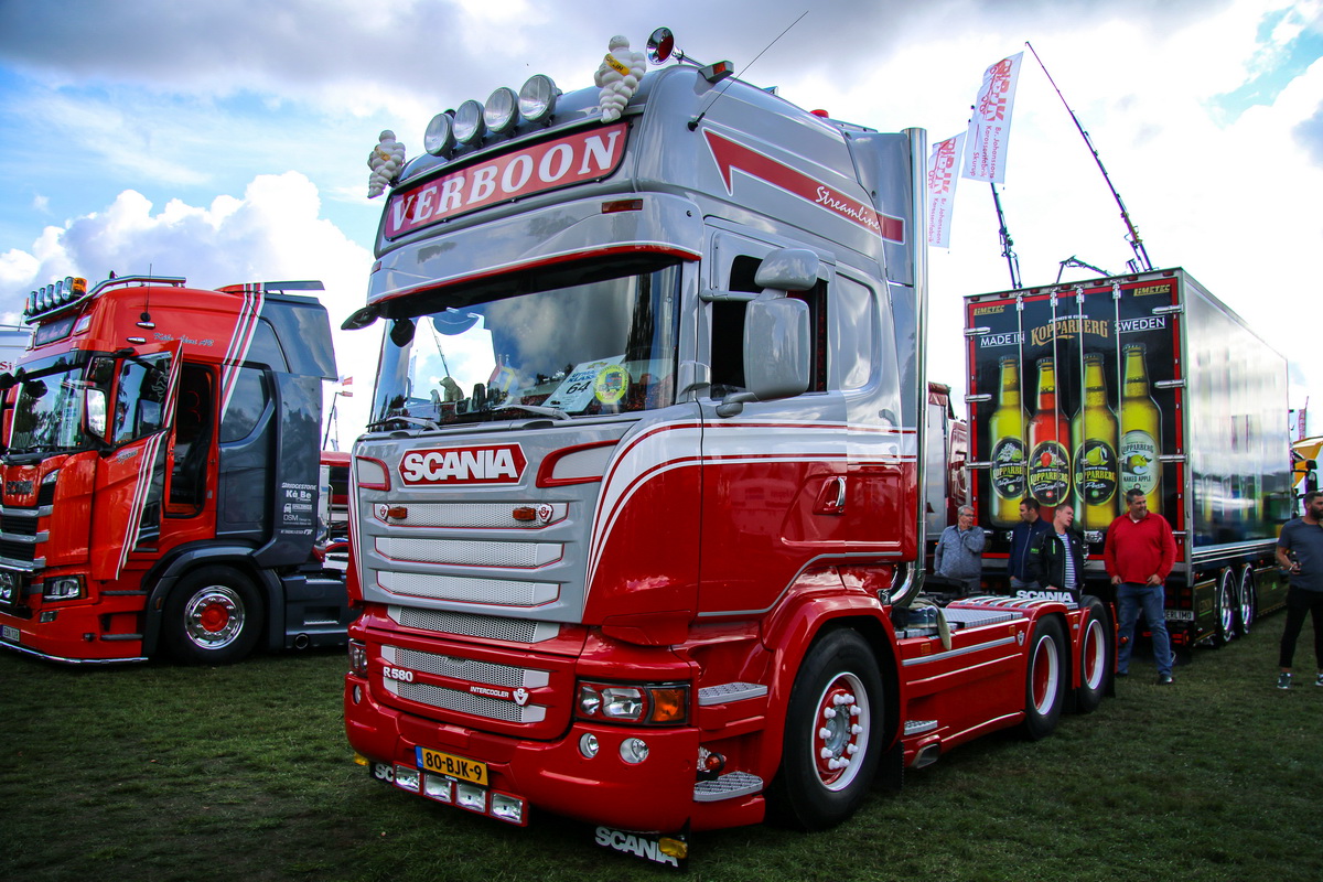 Нидерланды, № 80-BJK-9 — Scania ('2013) R580