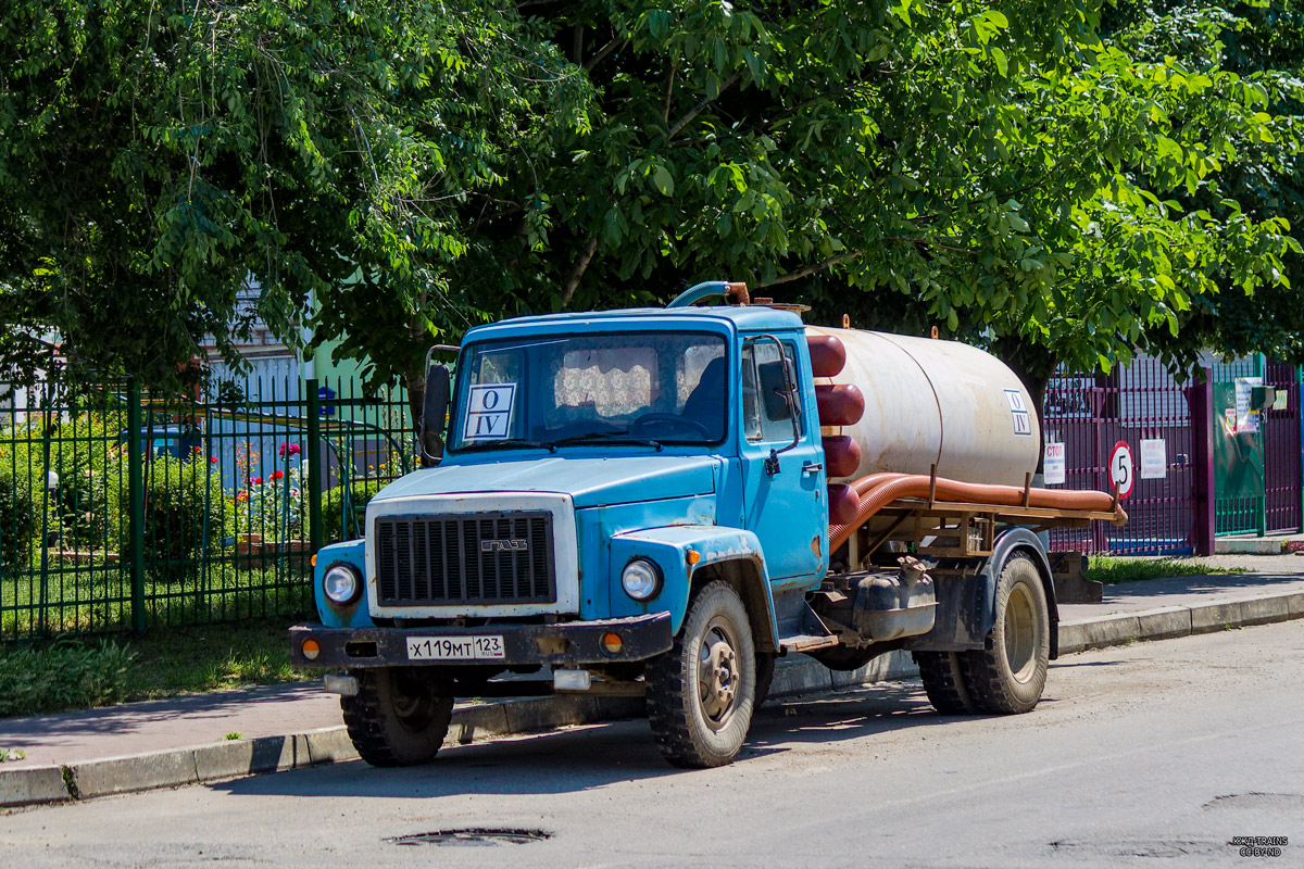 Краснодарский край, № Х 119 МТ 123 — ГАЗ-33073