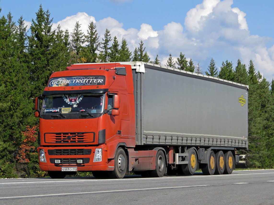 Псковская область, № Е 669 СУ 60 — Volvo ('2002) FH12.460