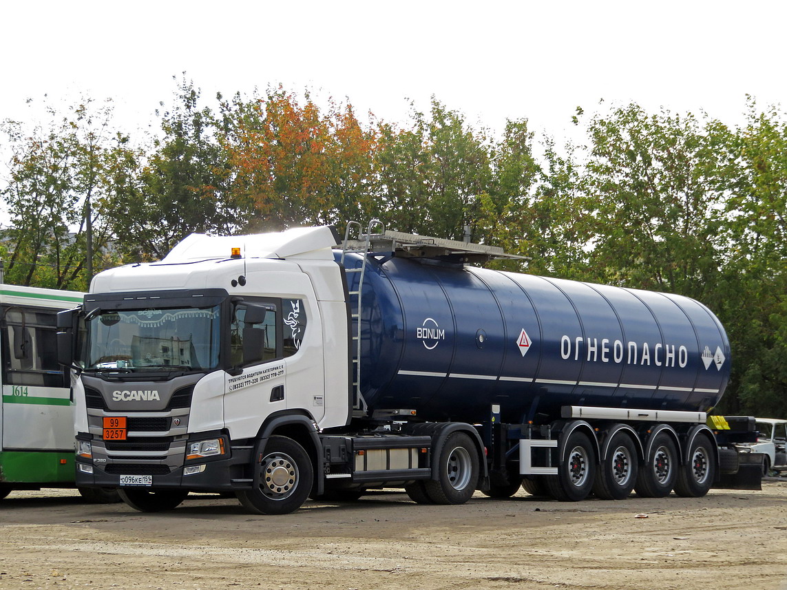 Кировская область, № О 096 КЕ 159 — Scania ('2016) P380