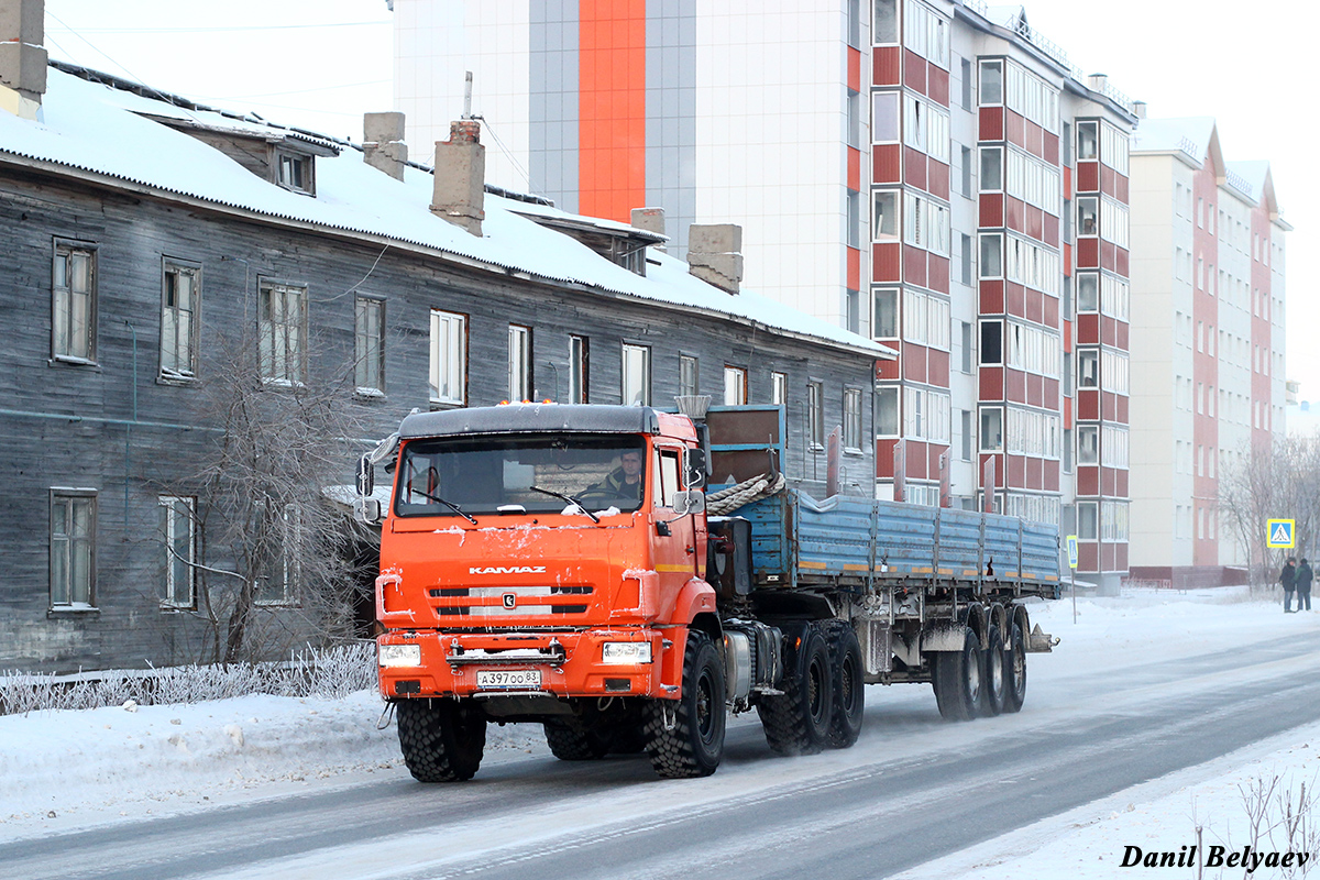 Ненецкий автономный округ, № А 397 ОО 83 — КамАЗ-43118 (общая модель)