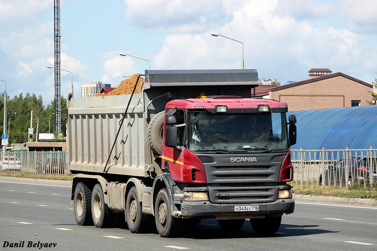 Татарстан, № О 343 ЕС 716 — Scania ('2004) P380