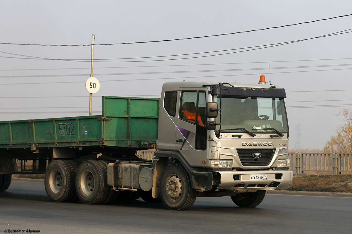 Саха (Якутия), № С 912 КМ 14 — Daewoo Novus