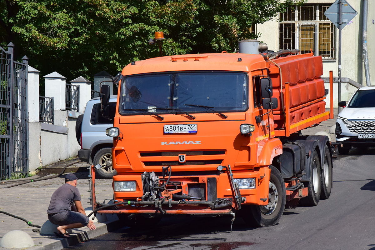 Ростовская область, № А 801 ВВ 761 — КамАЗ-65115 (общая модель)