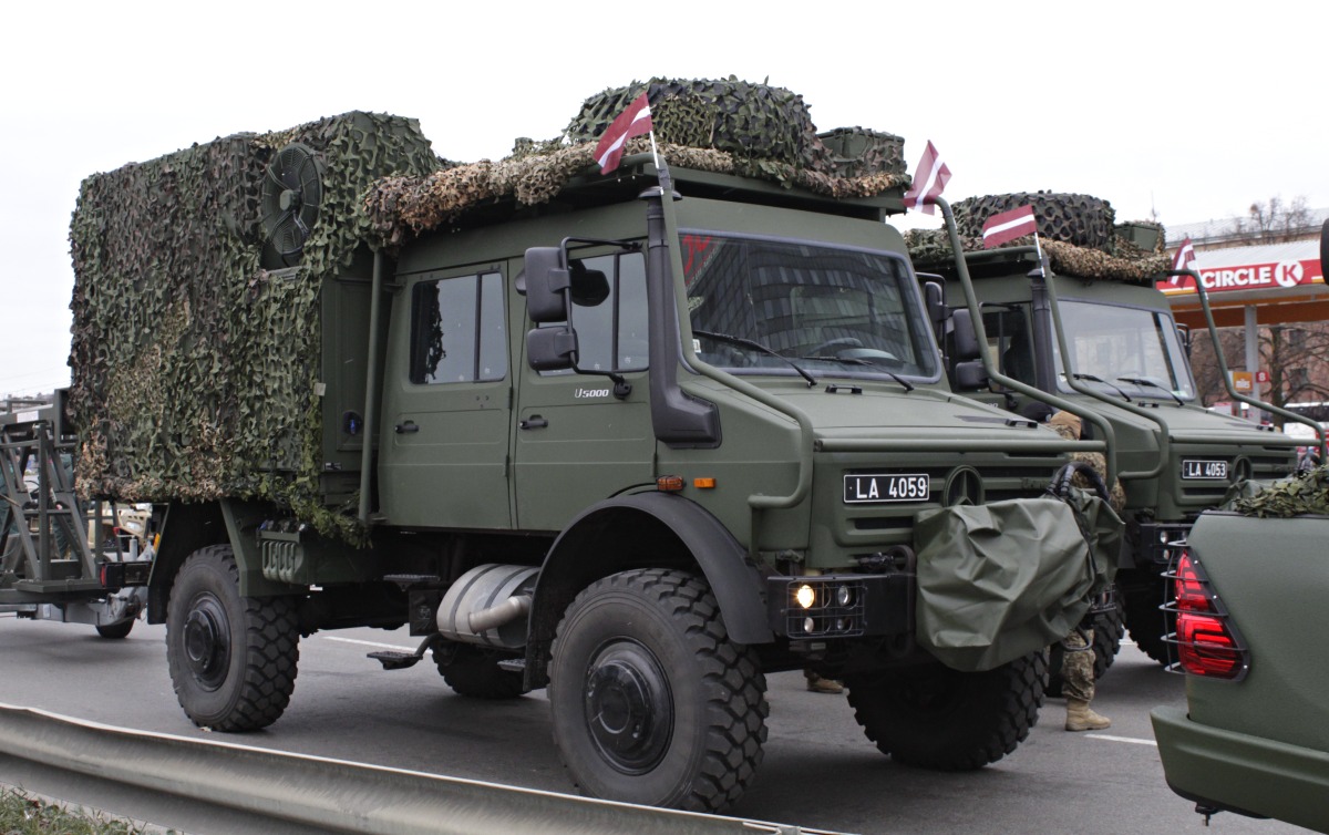 Латвия, № LA-4059 — Mercedes-Benz Unimog U5000