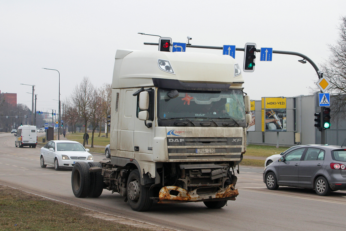 Литва, № JNA 210 — DAF XF105 FT