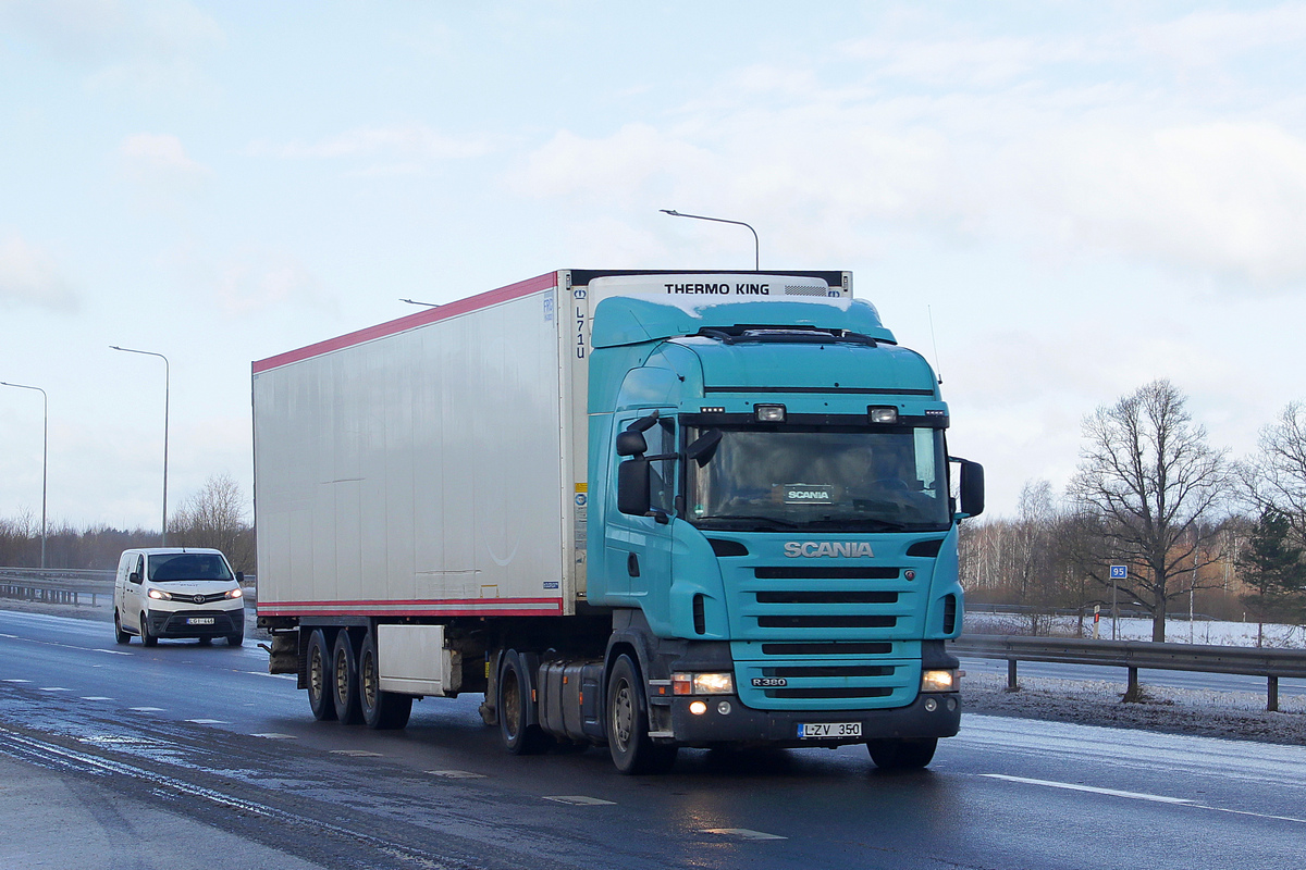 Литва, № LZV 350 — Scania ('2004) R380