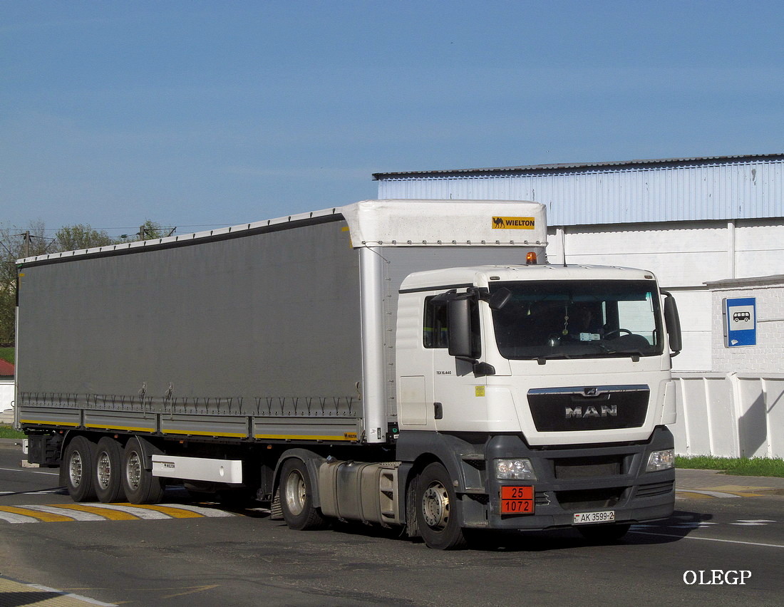 Витебская область, № АК 3599-2 — MAN TGX ('2007) 18.440