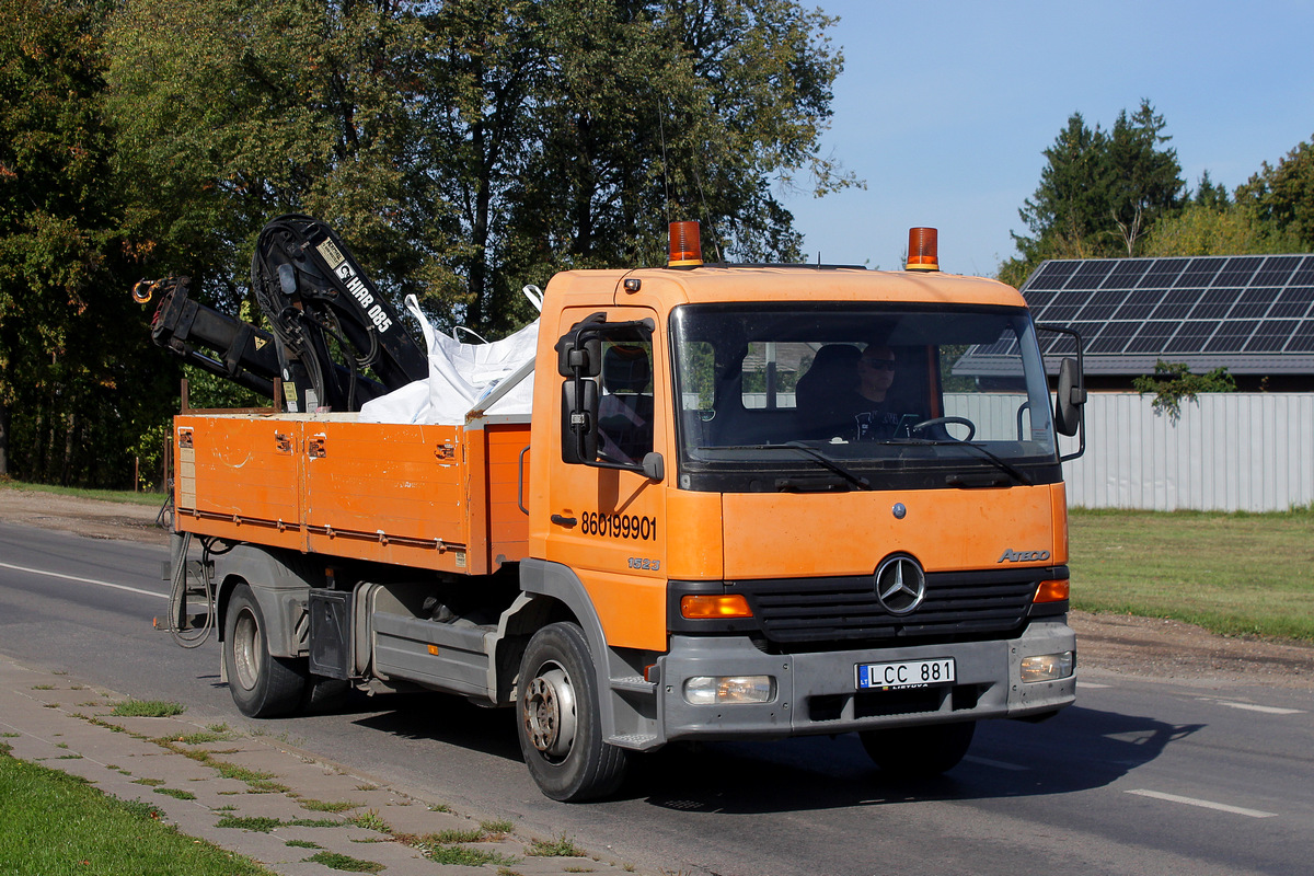 Литва, № LCC 881 — Mercedes-Benz Atego 1523