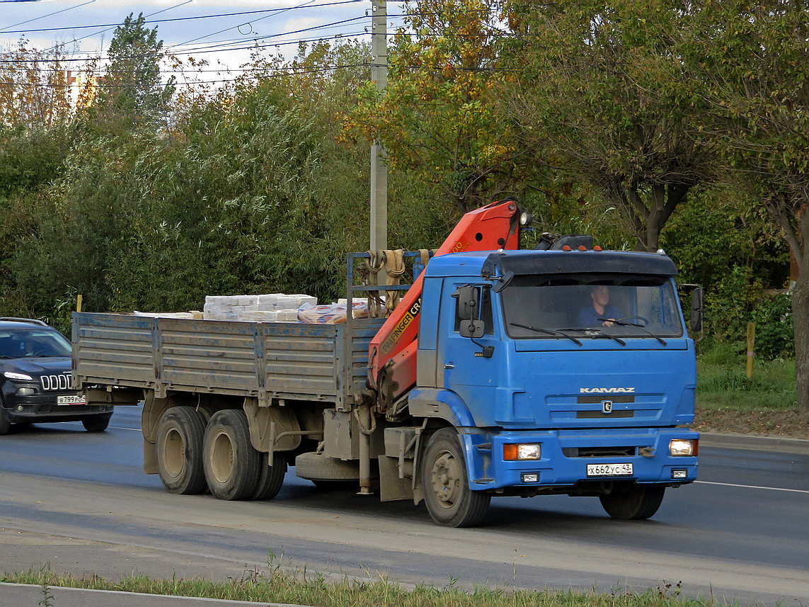 Кировская область, № Х 662 УС 43 — КамАЗ-65117-62