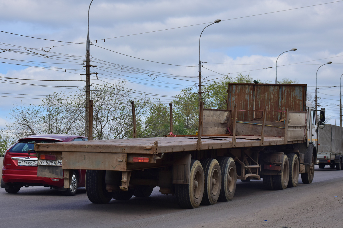 Волгоградская область, № ВУ 5284 34 — МАЗ-9758