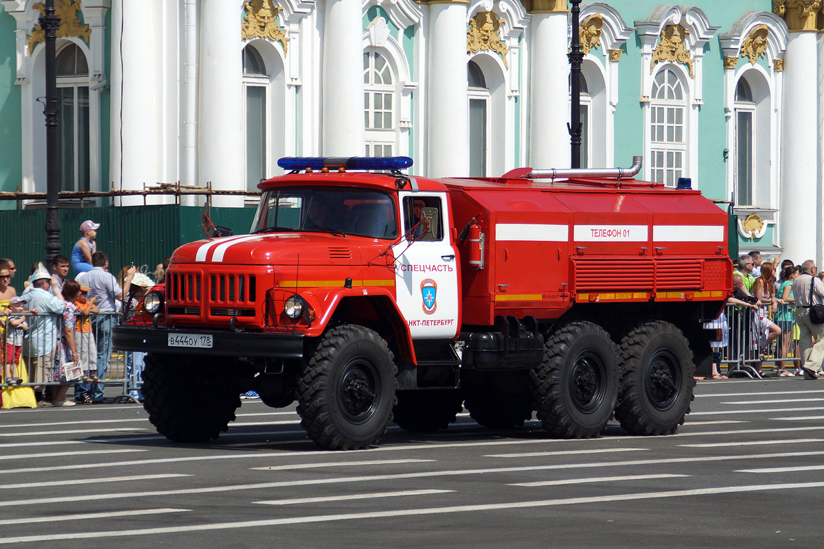 Санкт-Петербург, № В 444 ОУ 178 — АМУР-53134; Санкт-Петербург — Парад, посвящённый 210-летию со дня образования пожарной охраны Санкт‑Петербурга (29.06.2013)