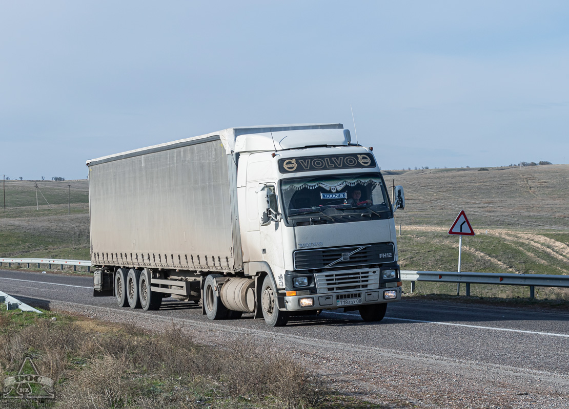 Жамбылская область, № 718 AGX 08 — Volvo ('1993) FH12.420