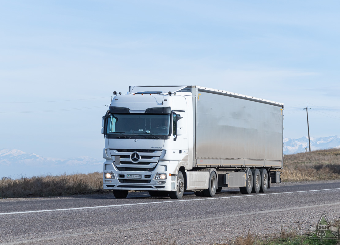 Карагандинская область, № 126 AW 09 — Mercedes-Benz Actros ('2009) 1841