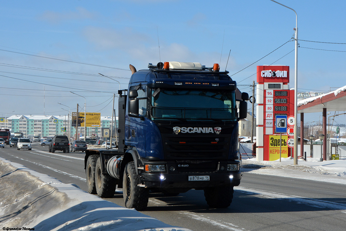 Саха (Якутия), № В 878 МВ 14 — Scania ('2016) R500