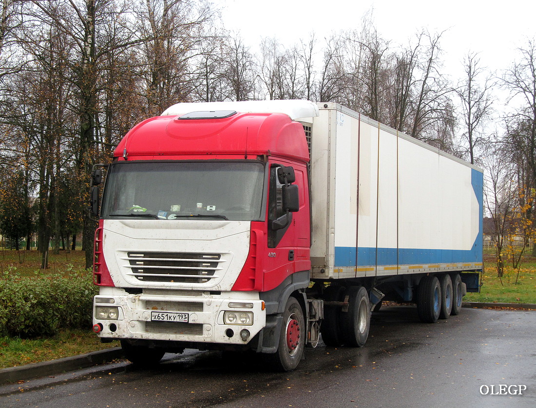 Краснодарский край, № Х 651 КУ 193 — IVECO Stralis ('2007) 430