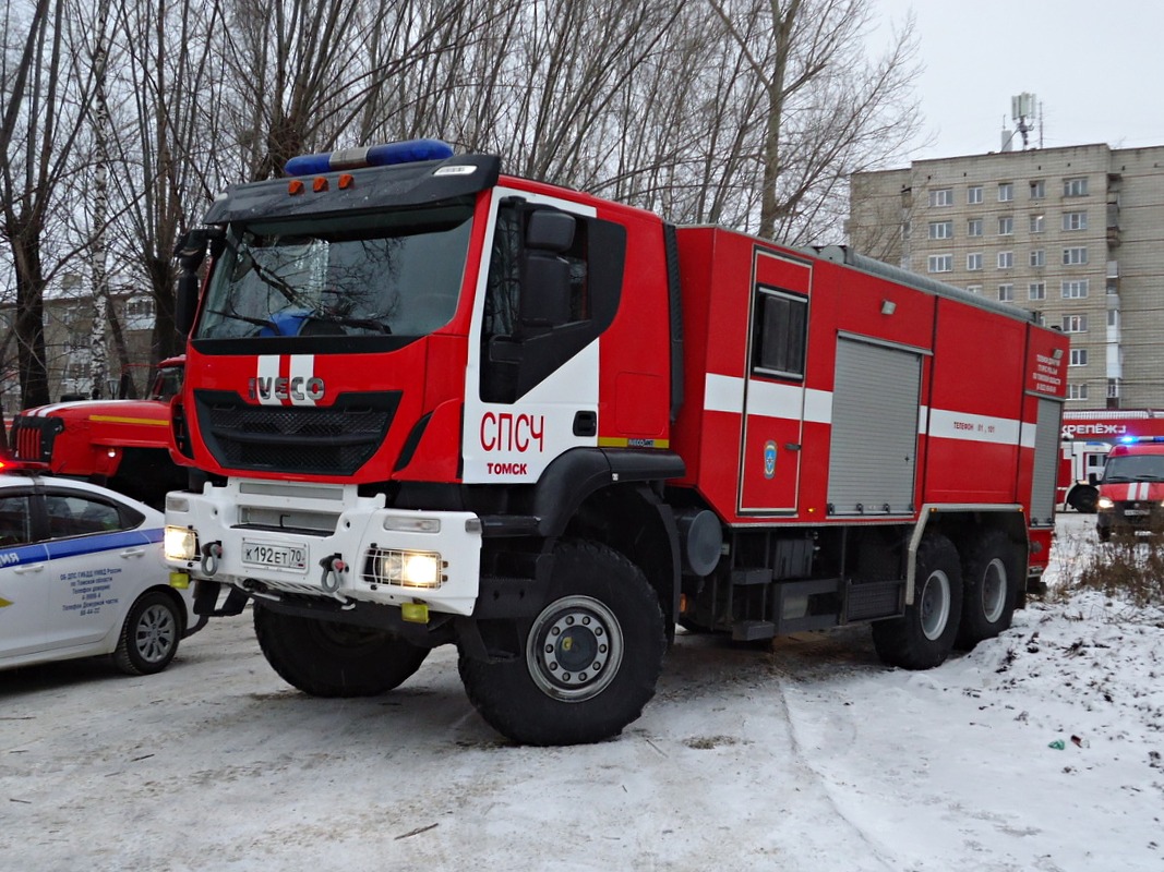 Томская область, № К 192 ЕТ 70 — IVECO-AMT Trakker ('2013)