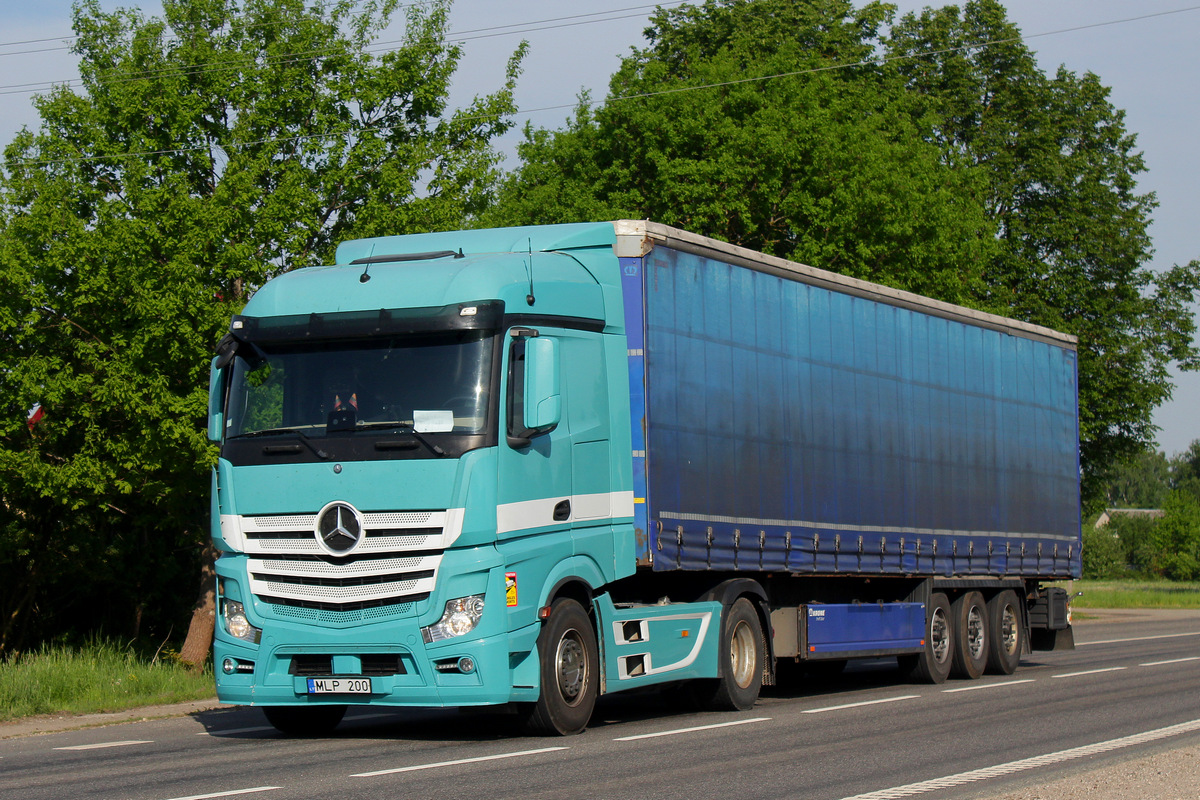 Литва, № MLP 200 — Mercedes-Benz Actros ('2011)