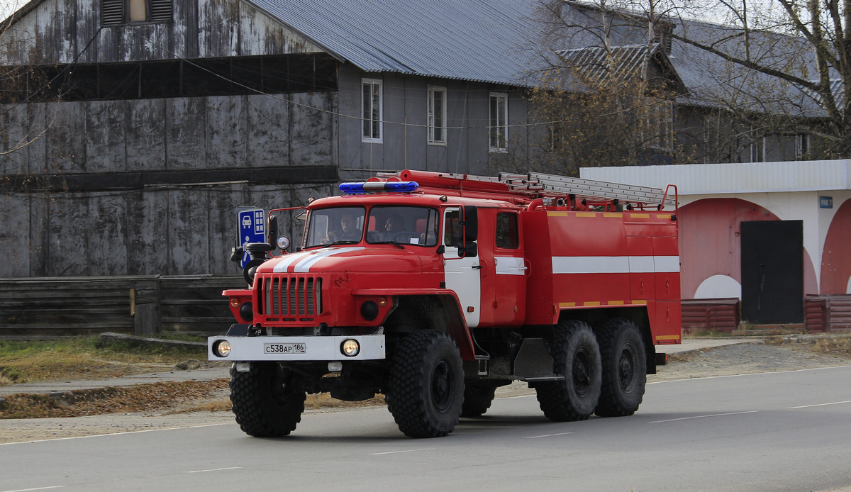 Ханты-Мансийский автоном.округ, № С 538 АР 186 — Урал-5557