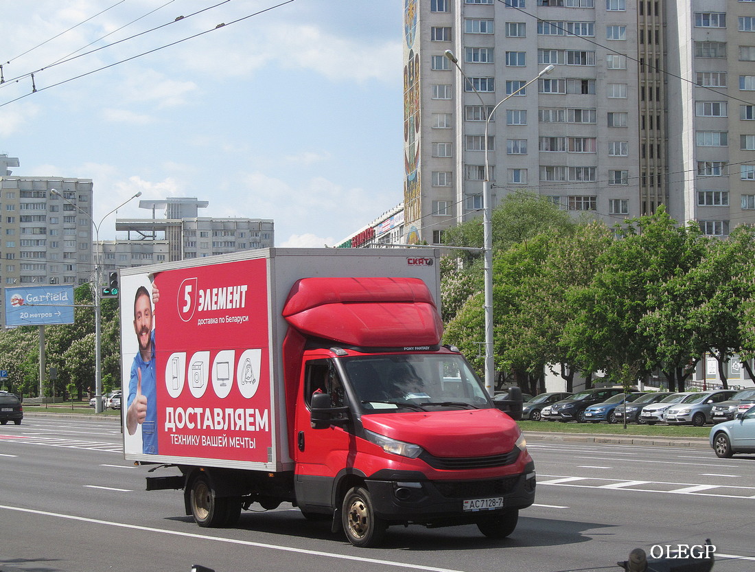 Минск, № АС 7128-7 — IVECO Daily