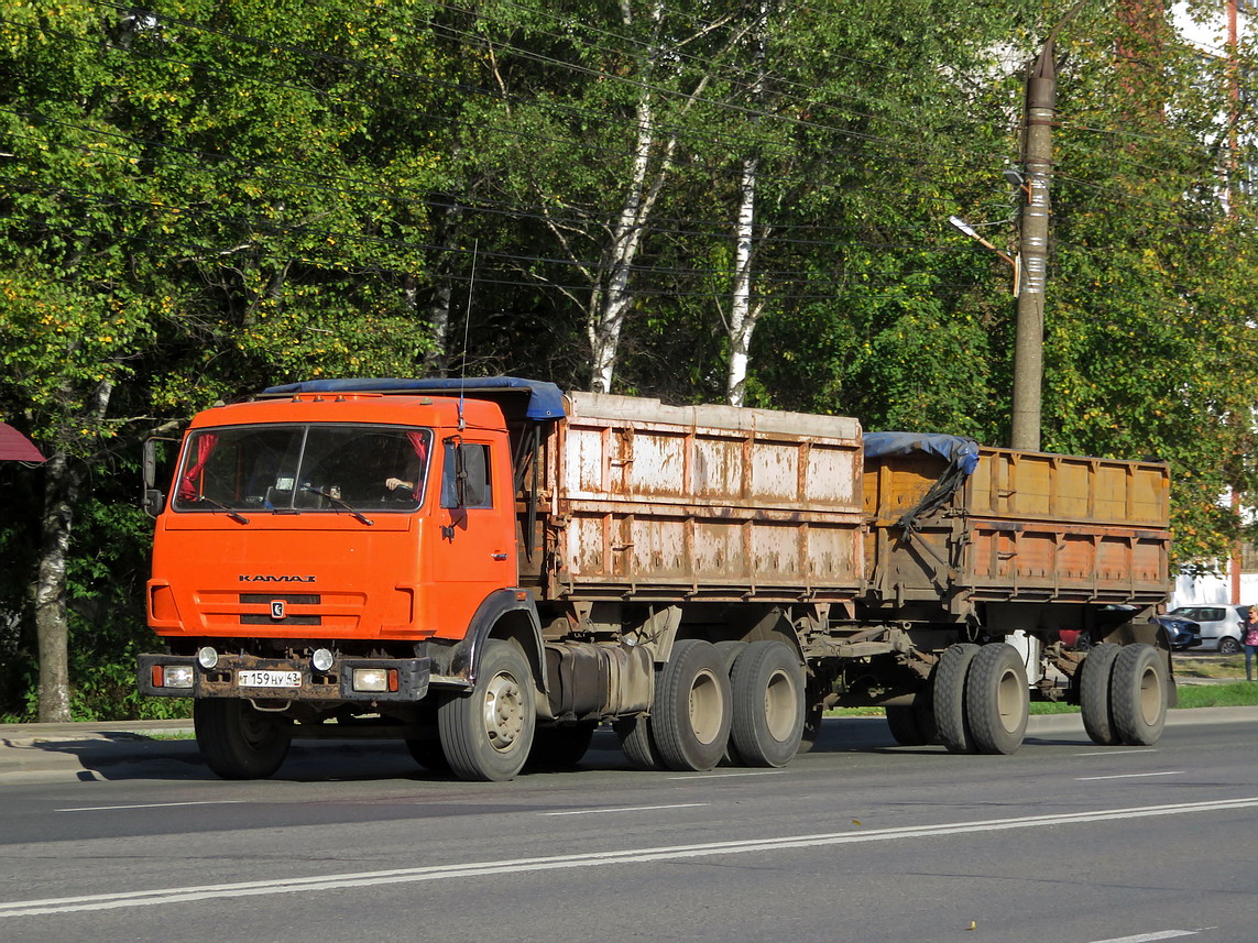 Кировская область, № Т 159 НУ 43 — КамАЗ-53215-15 [53215R]