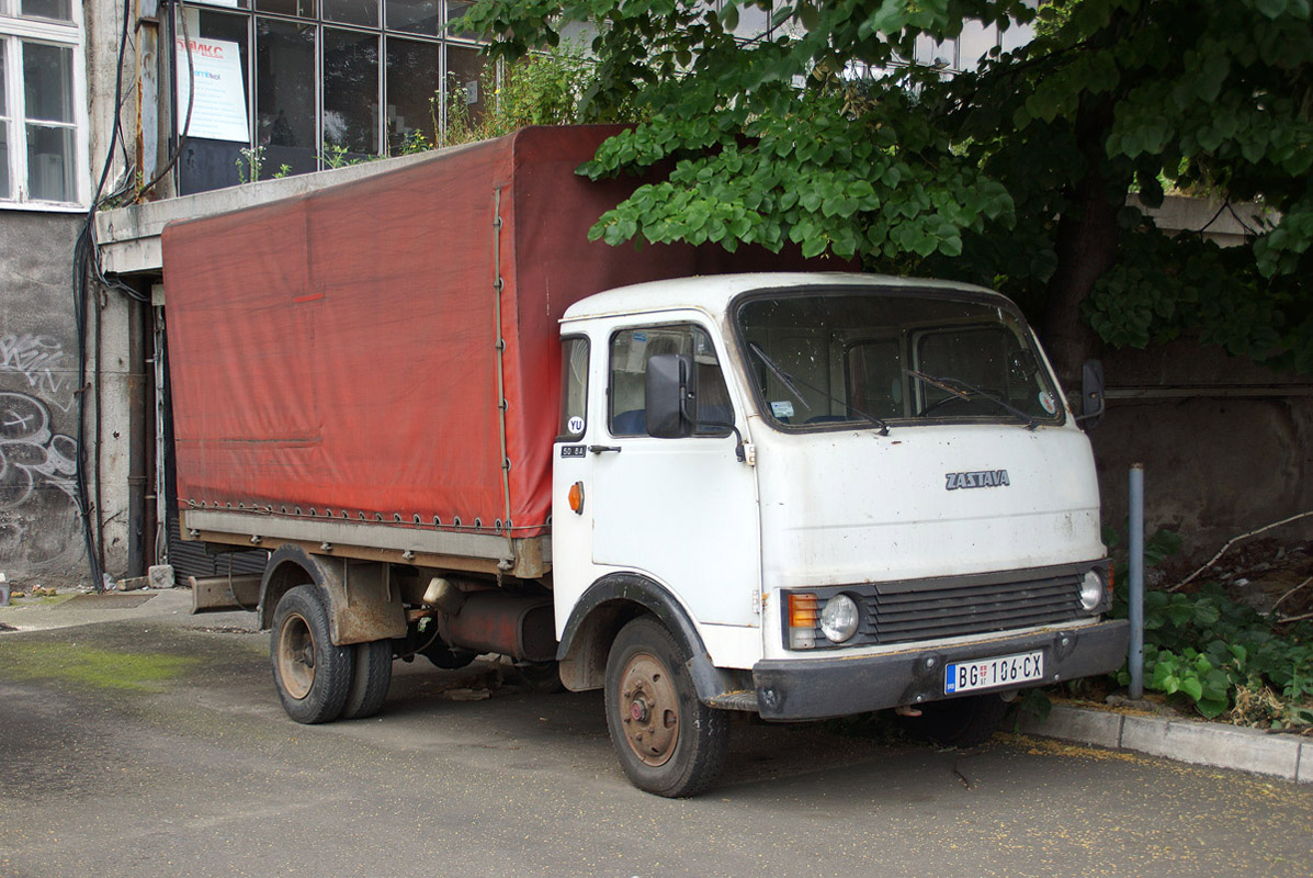 Сербия, № BG 106-ČX — Zastava (общая модель)