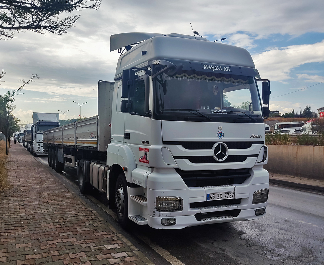 Турция, № 45 ZC 7737 — Mercedes-Benz Axor 1840