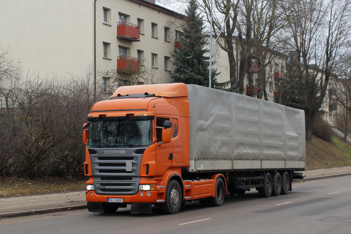 Латвия, № NJ-6481 — Scania ('2004) R480