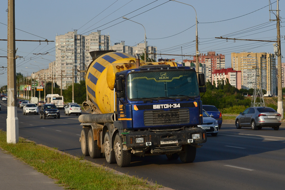 Волгоградская область, № К 863 ТМ 134 — MAN F2000 41.xxx (общая)