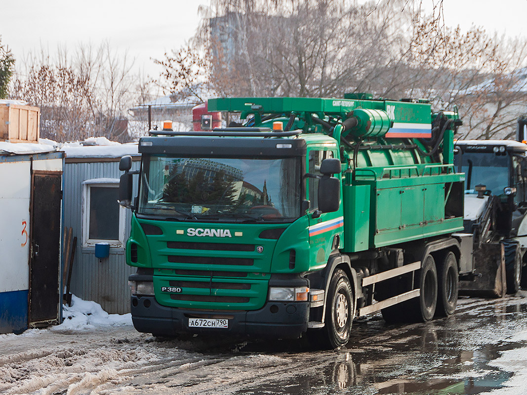 Московская область, № А 672 СН 790 — Scania ('2004) P380