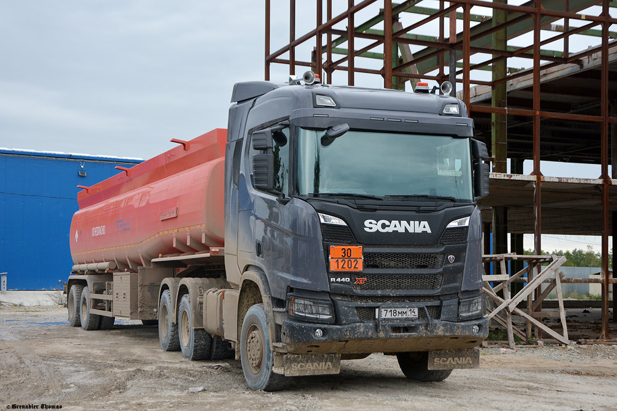 Саха (Якутия), № Е 718 ММ 14 — Scania ('2016) R440