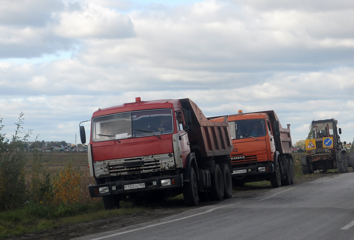 Новосибирская область, № С 152 ОО 154 — КамАЗ-55111 [551110]