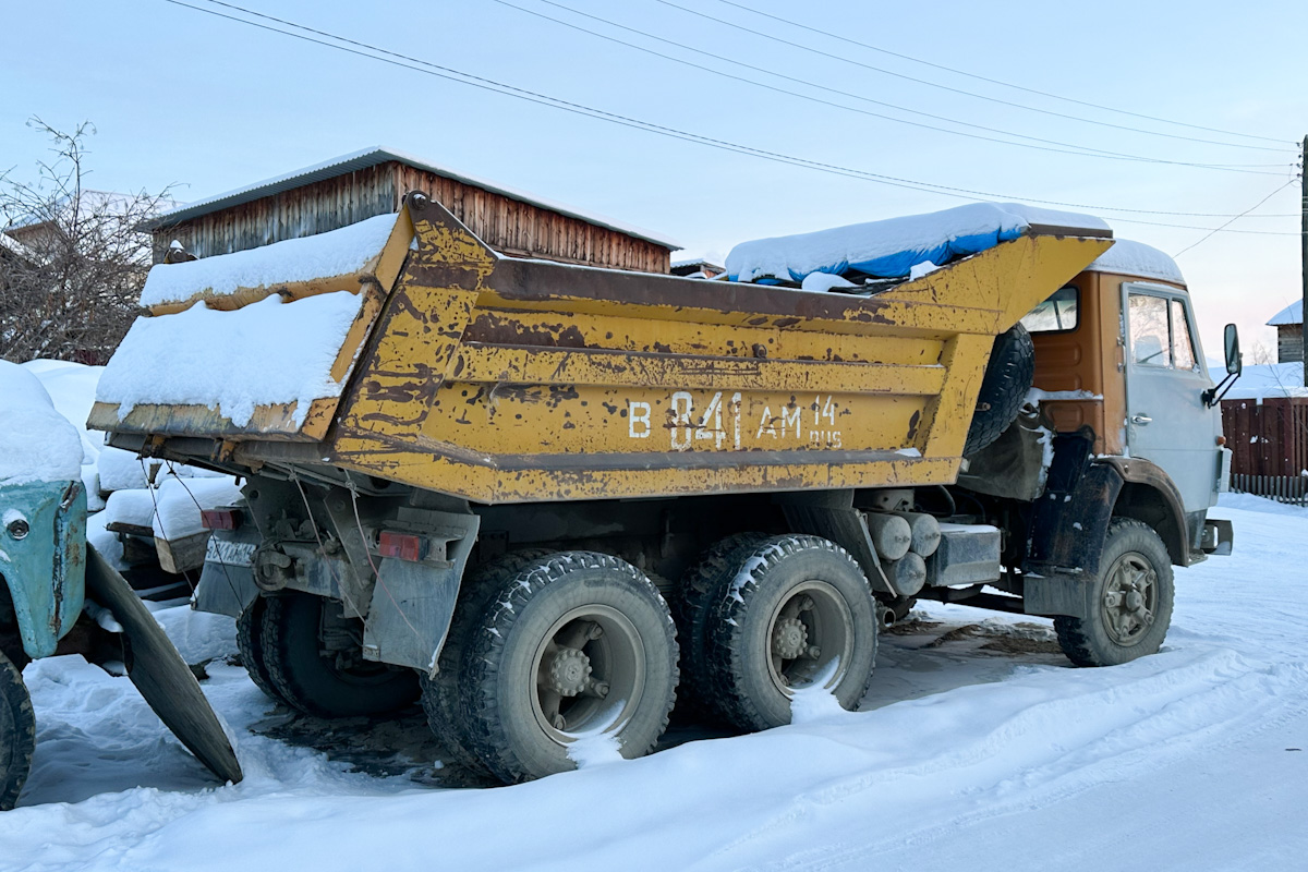 Саха (Якутия), № В 841 АМ 14 — КамАЗ-5511