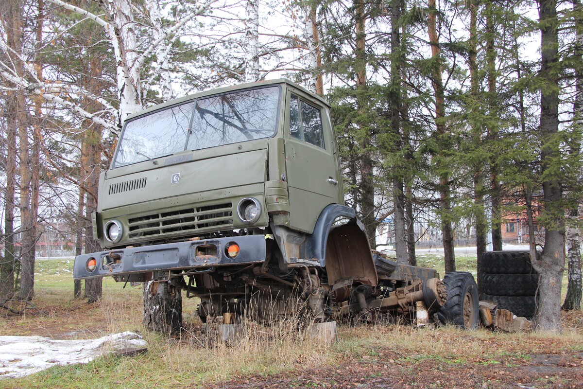 Томская область, № М 137 УН 70 — КамАЗ-43101