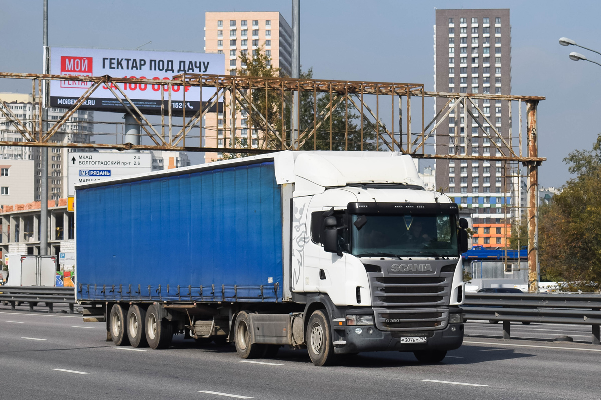 Москва, № Р 307 ЕМ 797 — Scania ('2009) G380