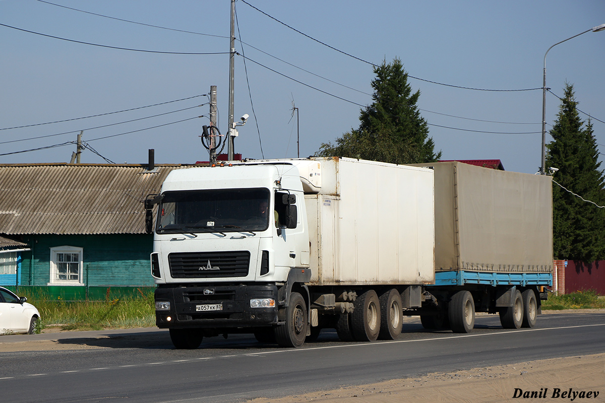 Ненецкий автономный округ, № А 057 КК 83 — МАЗ-6312B9