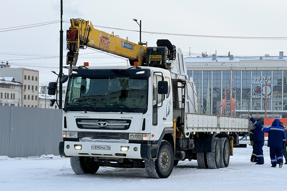 Саха (Якутия), № Т 890 МА 14 — Daewoo Novus