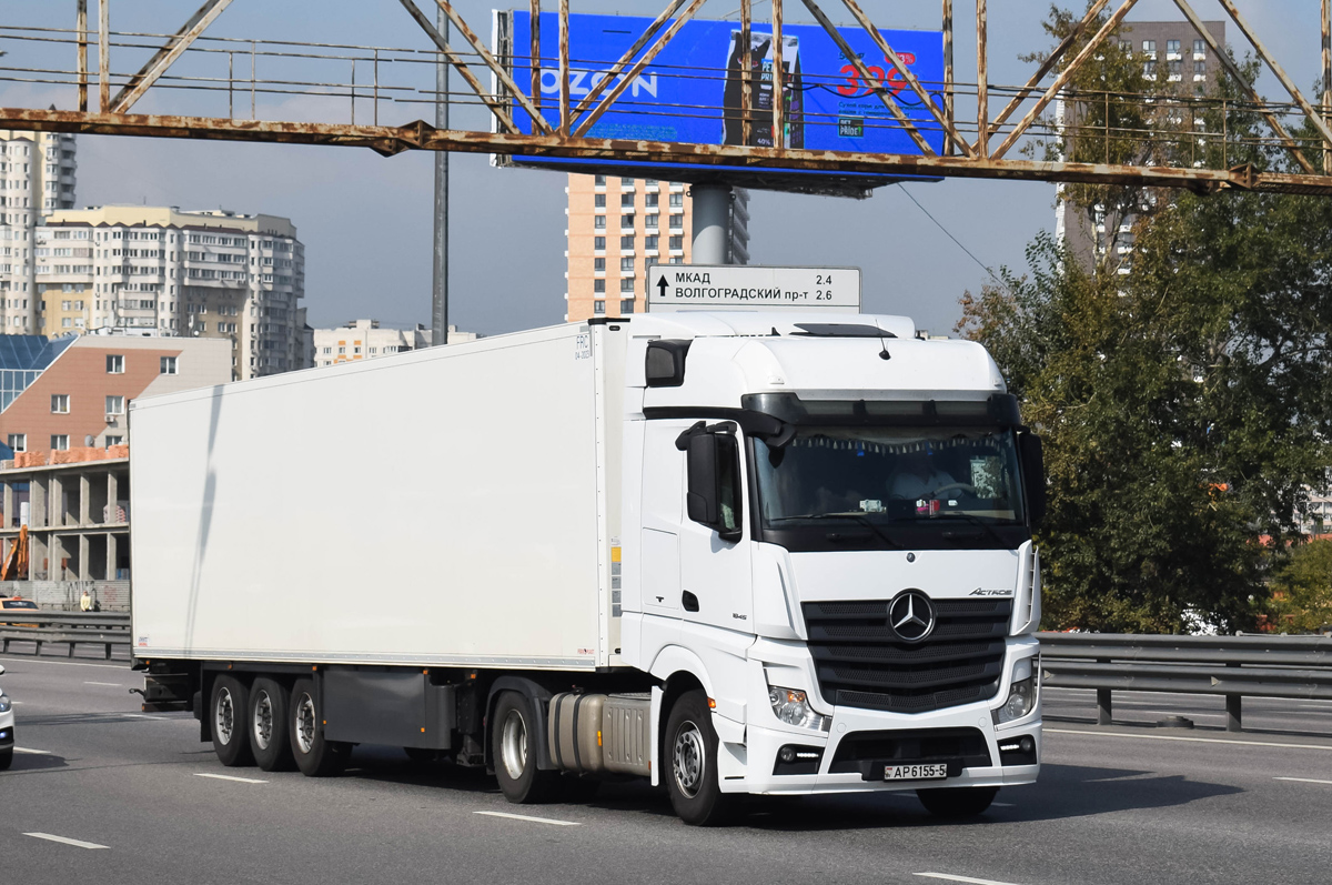 Минская область, № АР 6155-5 — Mercedes-Benz Actros ('2018) 1845