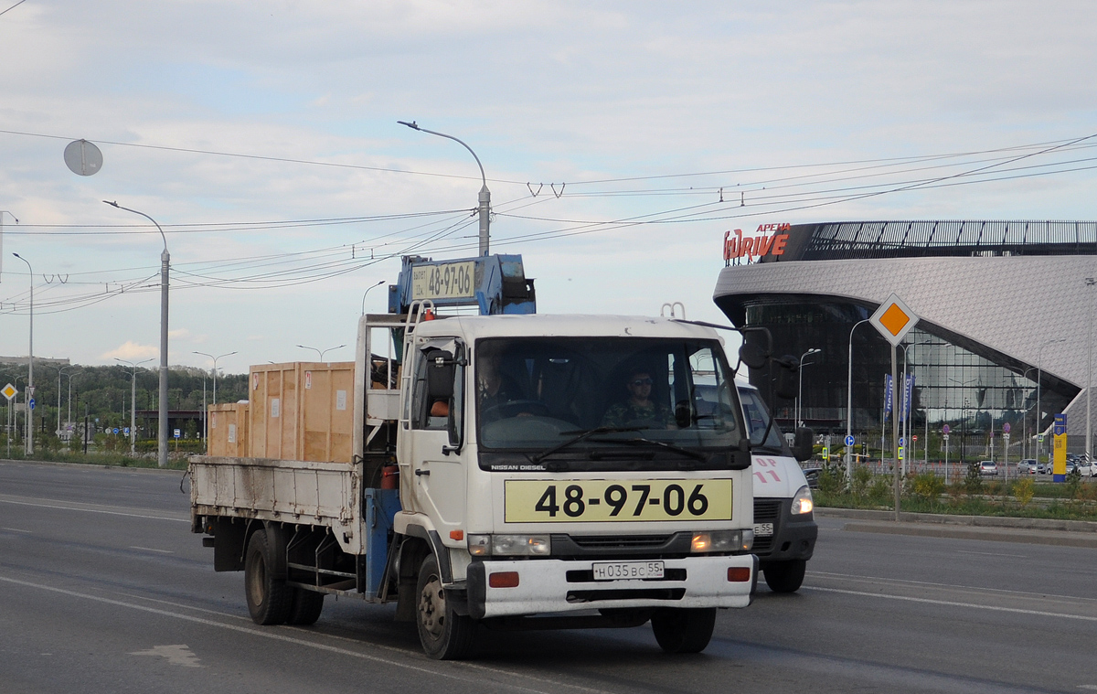 Омская область, № Н 035 ВС 55 — Nissan Diesel (общая модель)