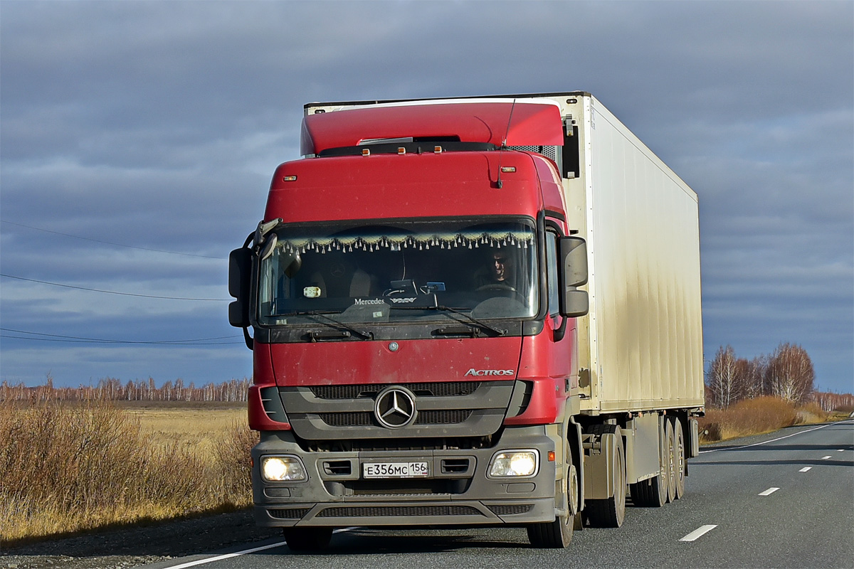 Оренбургская область, № Е 356 МС 156 — Mercedes-Benz Actros '09 1841 [Z9M]