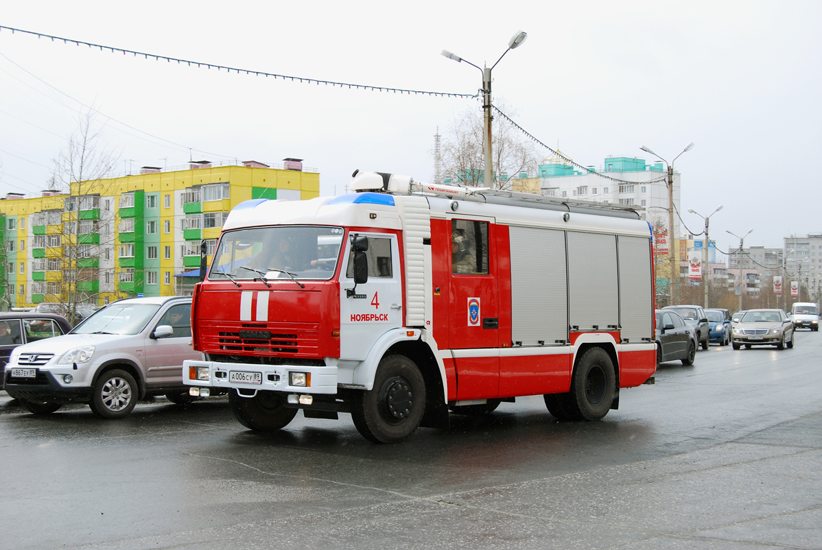 Ямало-Ненецкий автоном.округ, № А 006 СУ 89 — КамАЗ-43253-A3