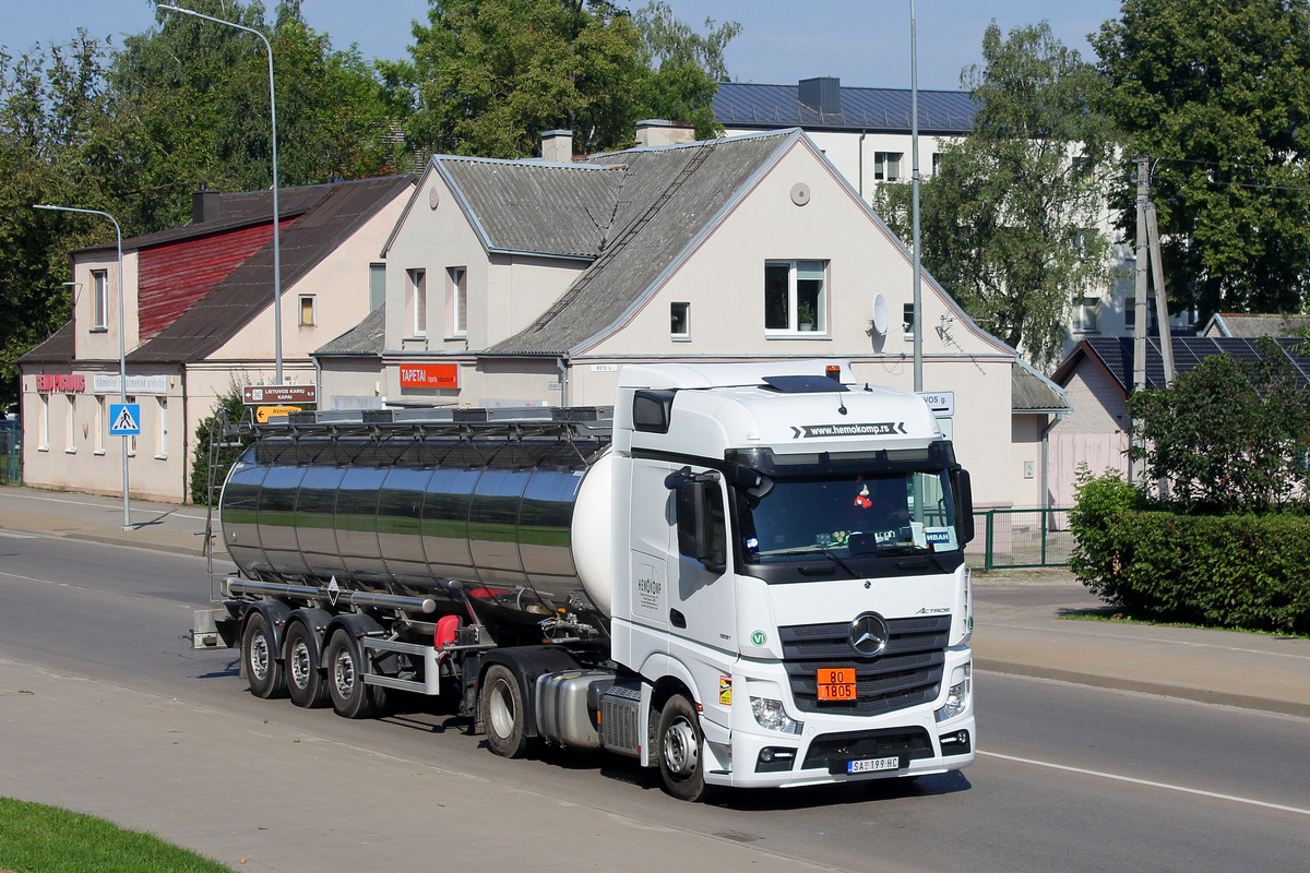 Сербия, № ŠA 199-HC — Mercedes-Benz Actros ('2011) 1851