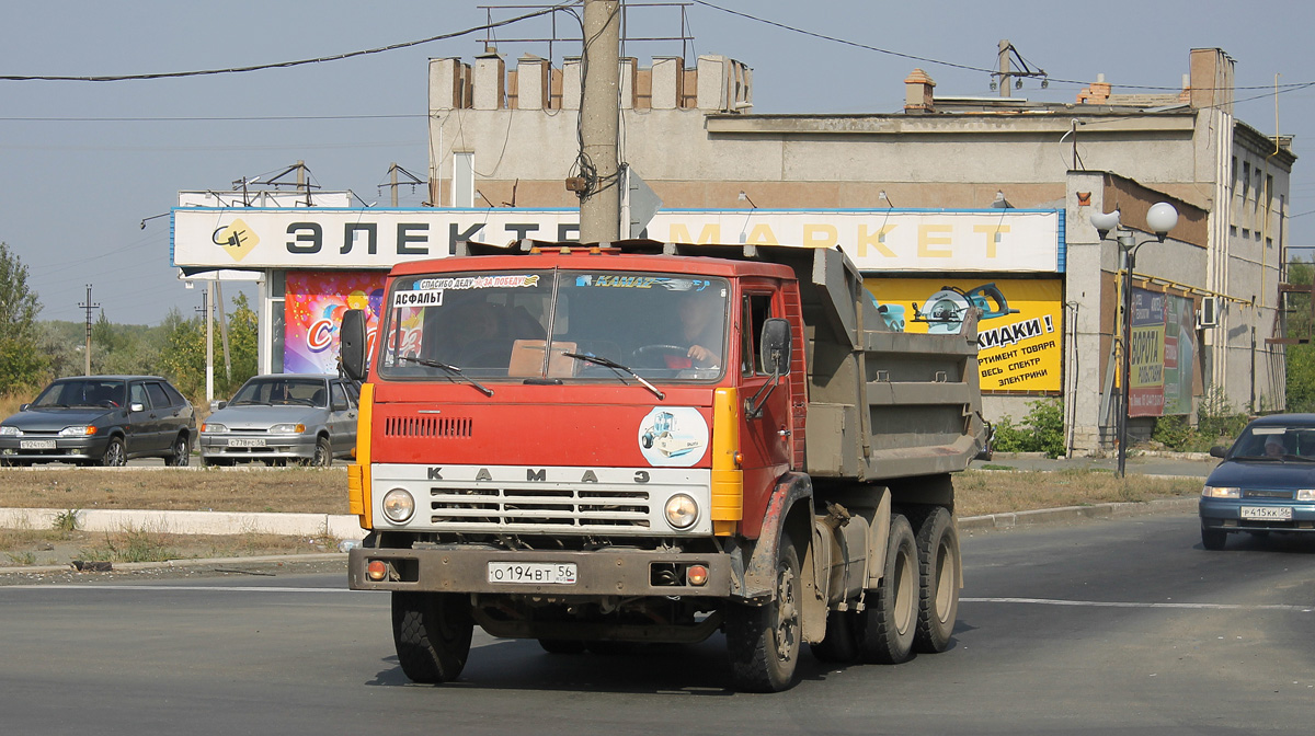 Оренбургская область, № О 194 ВТ 56 — КамАЗ-5410