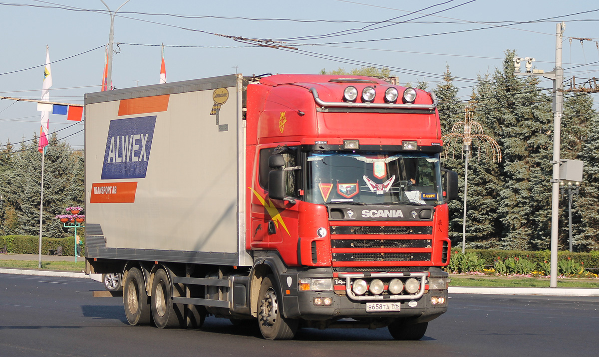 Свердловская область, № В 658 ТА 196 — Scania ('1996) R114G