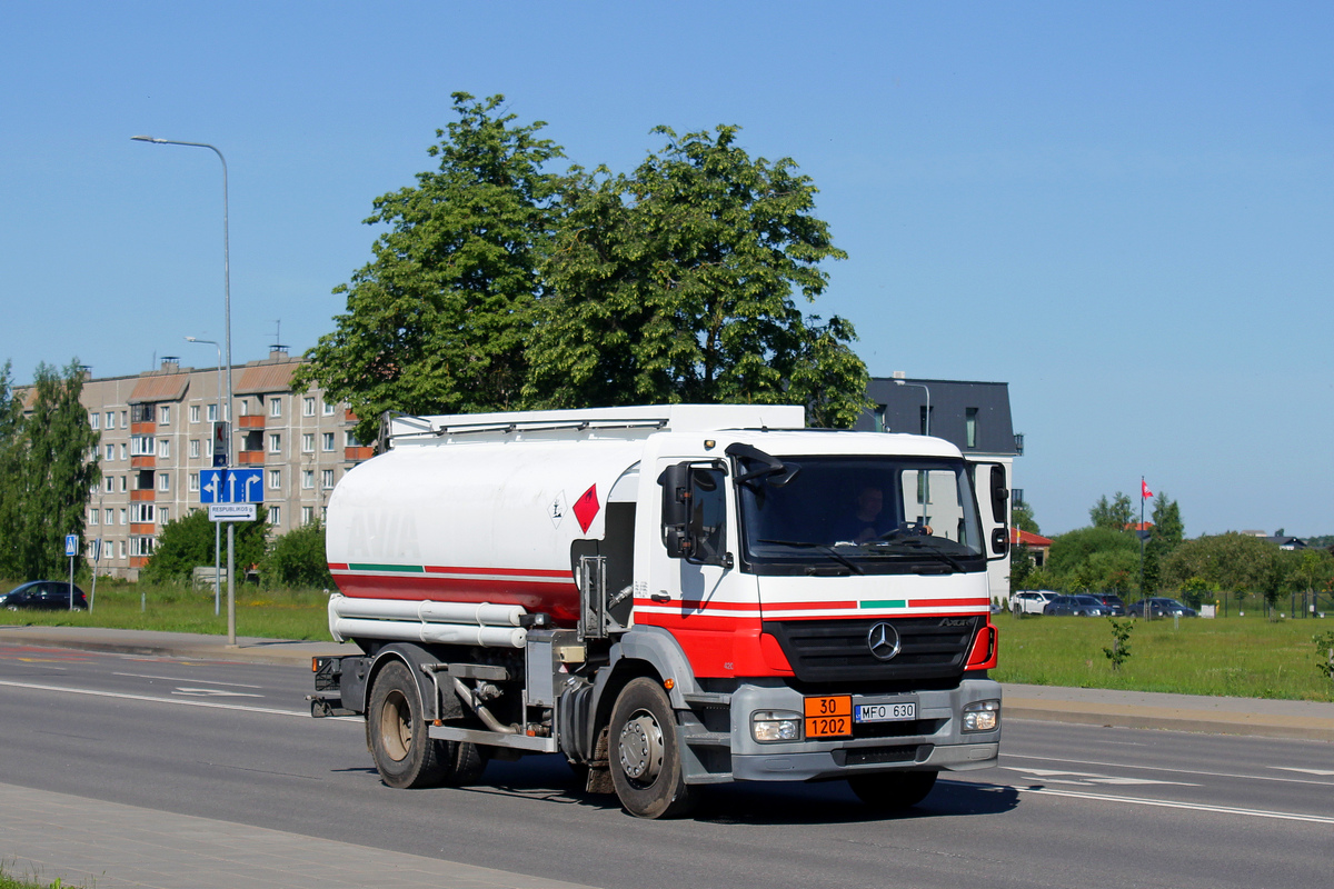 Литва, № MFO 630 — Mercedes-Benz Axor (общ.м)